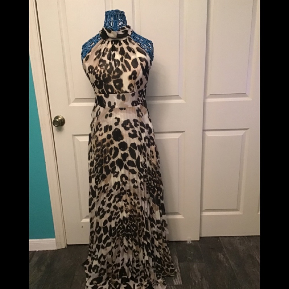 Animal Print Maxi Dress